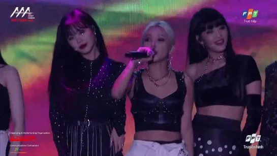 (G)I-DLE - Uh-Oh + Senorita @ Asia Artist Awards In Vietnam (2019 AAA) 191126