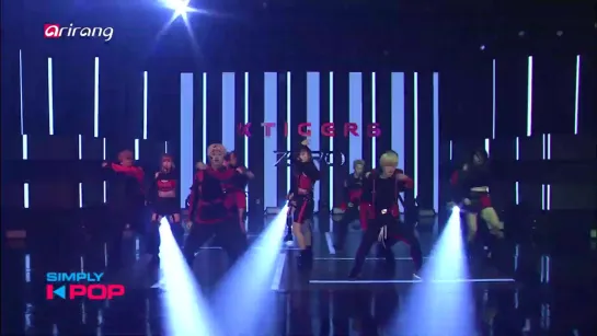 K-Tigers Zero - Side Kick (Prod. DJ KOO) @ Simply K-pop 190927