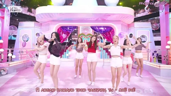 [Phoenix Cor] Girls Generation - FOREVER 1 (рус. саб.)  [ONE TAKE STAGE SBS Inkigayo]