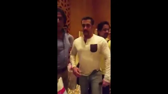 Salman Khan with fans