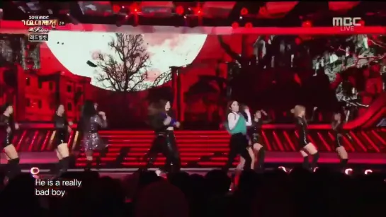 Red Velvet - Really Bad Boy @ 2018 MBC Gayo Daejejeon 181231