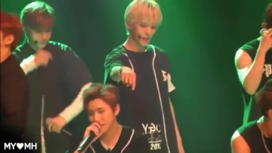 [FC|VK][16.08.2015] FANMEETING "GOLD CARD"|MONSTA X - HONESTLY (MINHYUK)