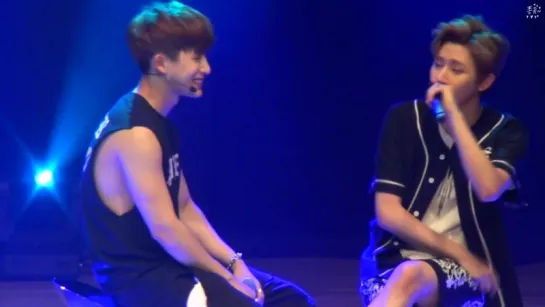 [FC|VK][16.08.2015] FANMEETING "GOLD CARD"|MONSTA X - BLUE MOON (IM & WONHO)