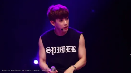 [FC|VK][16.08.2015] FANMEETING "GOLD CARD"|MONSTA X - BLUE MOON (WONHO)