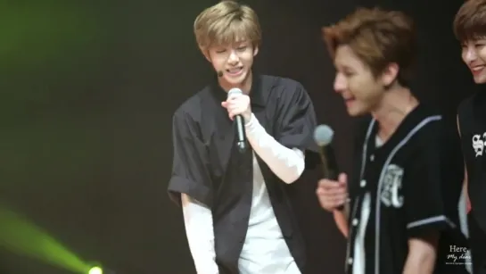 [FC|VK][16.08.2015] FANMEETING "GOLD CARD"|MONSTA X - TRESPASS (HYUNGWON)