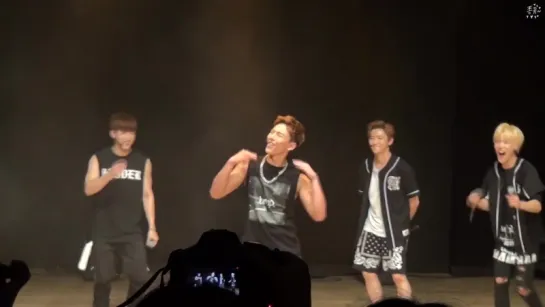 [FC|VK][16.08.2015] FANMEETING "GOLD CARD"|MONSTA X - DANCE (SHOWNU)