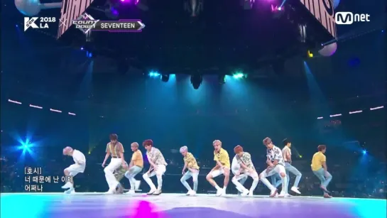 Seventeen - Oh My! @ KCON 2018 LA 180824