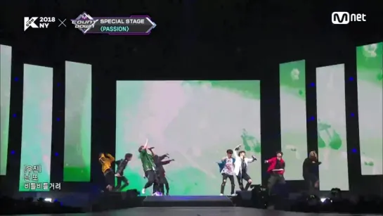 Stray Kids x Pentagon - Rock + Dance Perf. @ KCON 2018 NY 180705