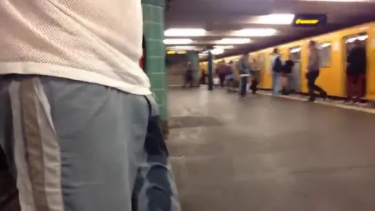 Metro guy pee