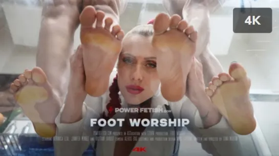 [powerfetish] Foot Worship - BDSM Beauty Big Tits Fetish Footfetish Humiliation Kissing Leather Lesbian Milk