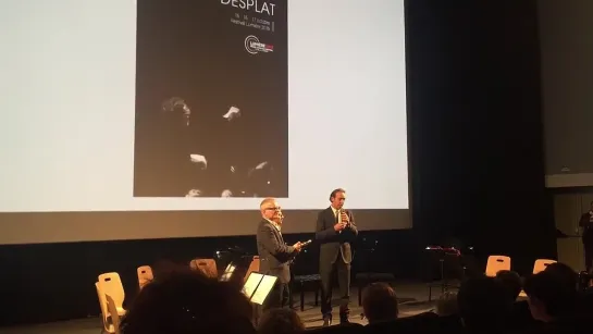 Alexandre Desplat about Roman Polanski, part I, Festival Lumiere, Lyon oct 2015