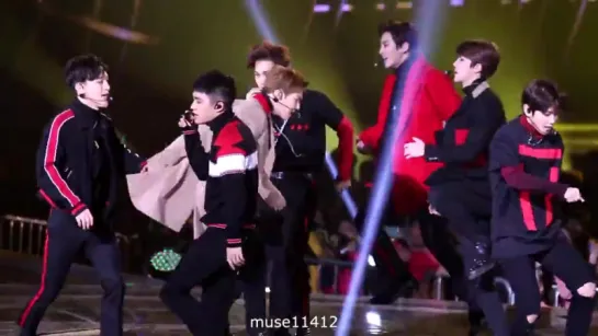 [FANCAM] 151227 EXO - Love Me Right (Kai Focus) @ SBS Gayo Daejun