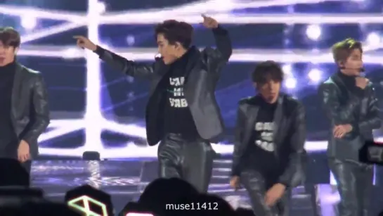 [FANCAM] 151230 EXO - Love Me Right (Kai Focus) @ KBS Gayo Daechukje