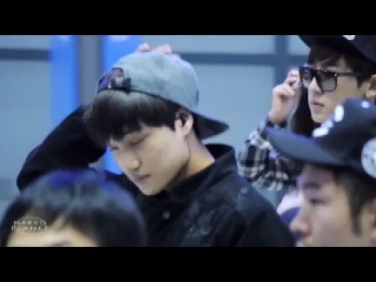 [FANCAM] 131123 Kai Focus @ Incheon Airport