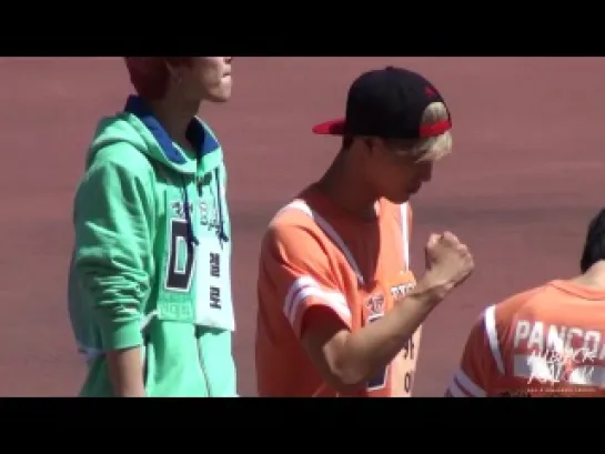 [FANCAM] 130903 EXO @ MBC Idol Sports Championships (KAI Focus)