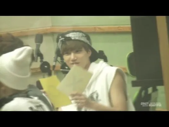 [FANCAM] 130621 Kai Focus  @ KBS Cool FM Yoo Inna's Volume Up Radio Show