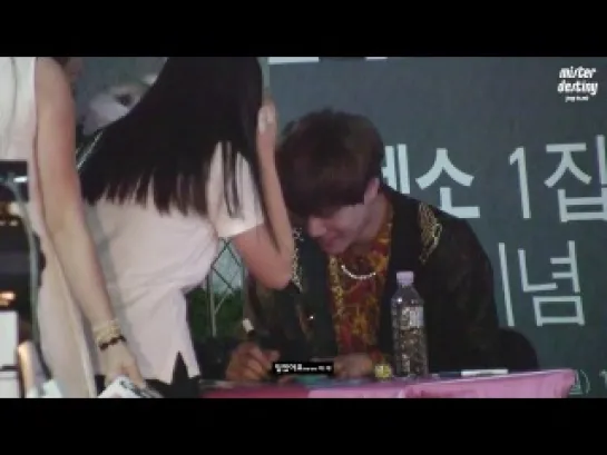 [FANCAM] 130616 Kai Focus @ Incheon Fansign [5]