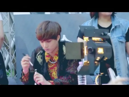 [FANCAM] 130616 Kai Focus @ Incheon Fansign [2]