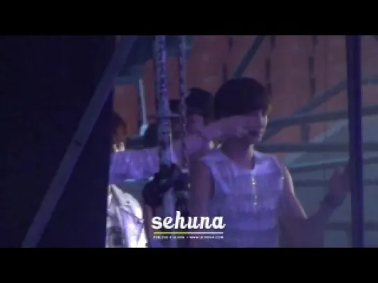 [FANCAM] 120818 SMT IN SEOUL EXO-K at backstage SEHUN focus fancam