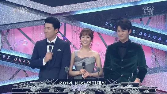 141231.KBS2.2014 Drama Awards 1-2 Part Lee ver. Edits .ILZAN