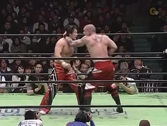 Naomichi Marufuji & Takashi Sugiura (c) vs. Jay Briscoe & Mark Briscoe - 02.03.2008 (NOAH The Second Navigation - Day 8)