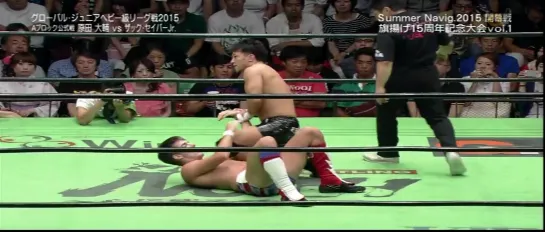 Zack Sabre Jr. vs. Daisuke Harada - 18.07.2015 (NOAH Summer Navigation 2015 - Day 1)