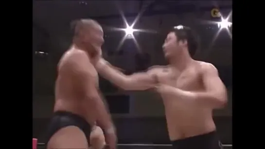 Kohei Sato, Shuhei Taniguchi & Takeshi Morishima vs. Minoru Suzuki, NOSAWA Rongai, Yoshihiro Takayama - 14.11.2006 (GPWA)