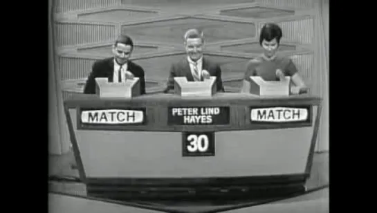 TV - The Match Game Pilot Episode in English Eng