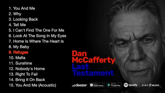 Dan McCafferty Last Testament Official Pre-Listening  Album out October 18th, 2019