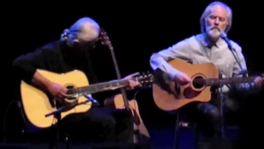 Roy Harper with Jimmy Page in London