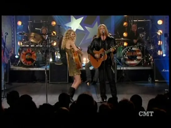 Def Leppard & Taylor Swift - Teardrops On My Guitar (Country Music Television)