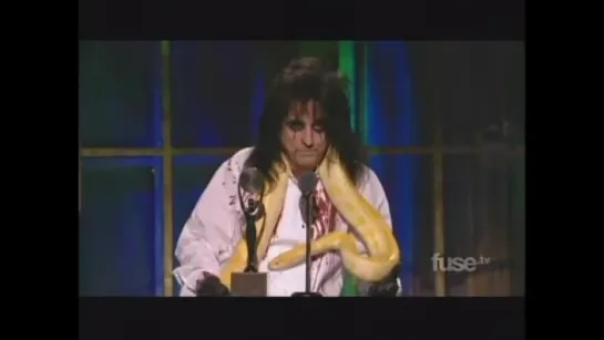 Alice Cooper Induction Into Rock & Roll Hall Of Fame 2011.