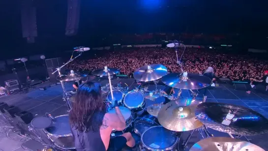 LAMB OF GOD - Laid To Rest - Art Cruz Drum Cam (Live Mexico City 2023)