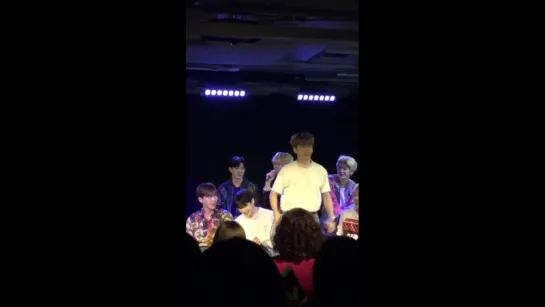 [Fancam][14.08.2018] MONSTA X in  AT&T SOUND STUDIO