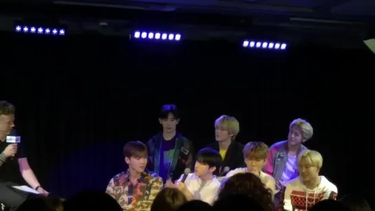 [Fancam][14.08.2018] MONSTA X in  AT&T SOUND STUDIO