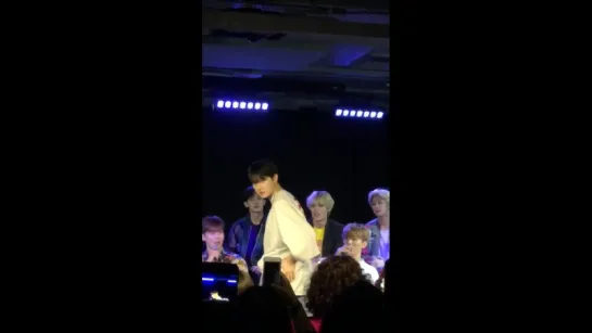 [Fancam][14.08.2018] MONSTA X in  AT&T SOUND STUDIO