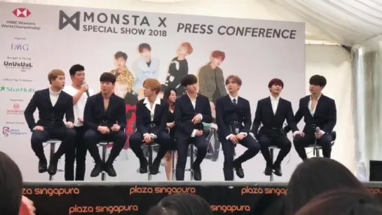 [Fancam][02.03.2018] Press-con  HSBC Music Festival 2018