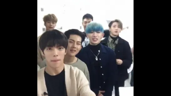 [VK][04.10.2016] MONSTA X 1theK facebook Live #Fighter