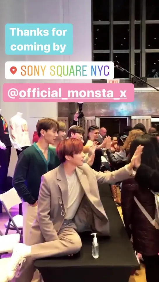 [VK][18.02.2020] sonysquarenyc Instagram Story Update