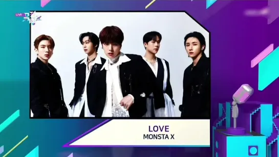 Monsta X is nominated 1st place on Music Bank