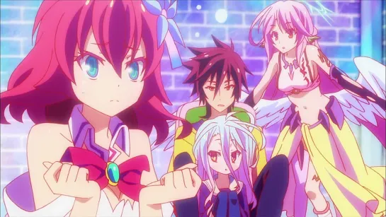 No Game No Life 10 серия русская озвучка OVERLORDS  Нет Игры - нет Жизни - 10 [vk] HD