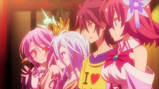 No Game No Life 8 серия русская озвучка OVERLORDS / Нет Игры - нет Жизни - 08 [vk] HD