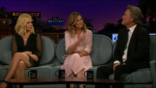 Kristen Bell & Ellen Pompeo Sexy - Late Late Show With James Corden - 9-21-2016