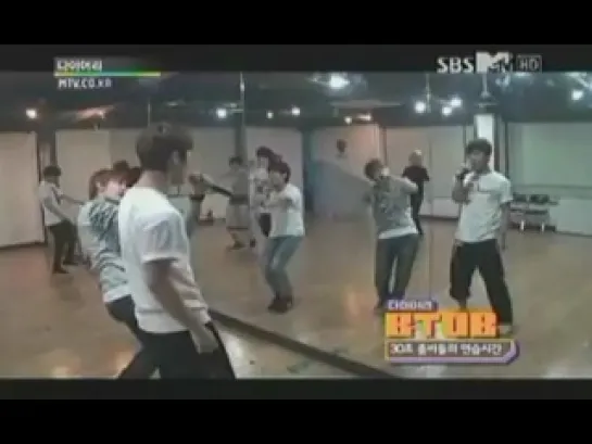 [SHOW][12.07.02] BTOB cut @ SBS MTV "Diary" EP 5