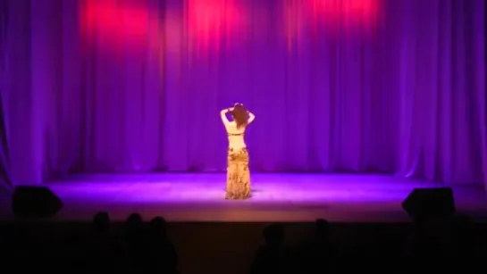 Drum solo improvisation- bellydance by Olga Taifi (Int.fest EURASIA RAKS 2016)