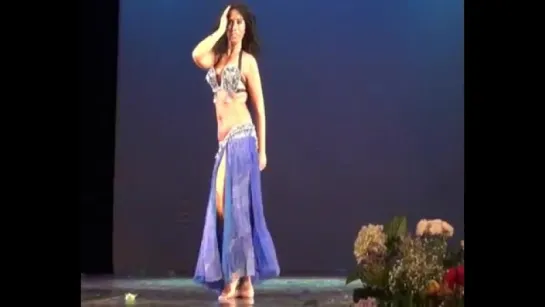 Shasa Nil Belly dance Veil poi and Tabla