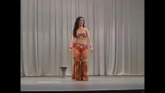 Marta Korzun (Ukraine) - Bellydance - tabla solo improvisation!!! 4185