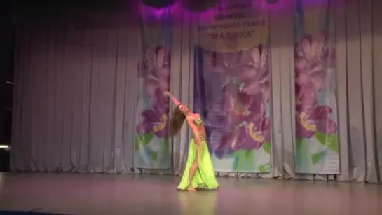 Oriental. Karina Bellydance. Baladi. Malika 2016