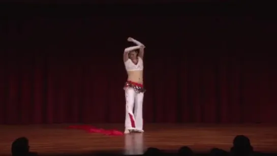 'Mergence' by Leila Farid--Male Bellydancer Allen Wang 肚皮舞表演