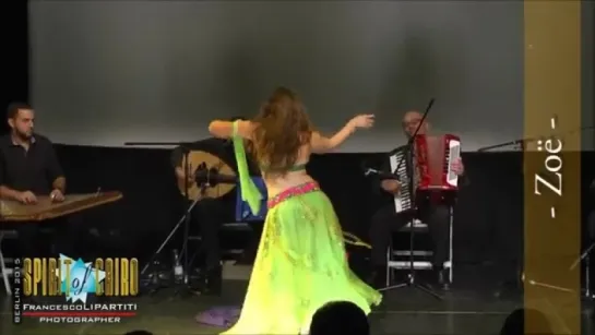 Zoë dancing to Om Al Dunya - Spirit of Cairo, Berlin September 2015